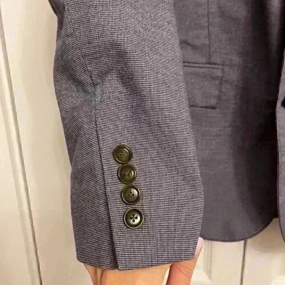 J Crew Mens Slim Fit Casual One Button Blazer Jacket - Picture 3 of 7